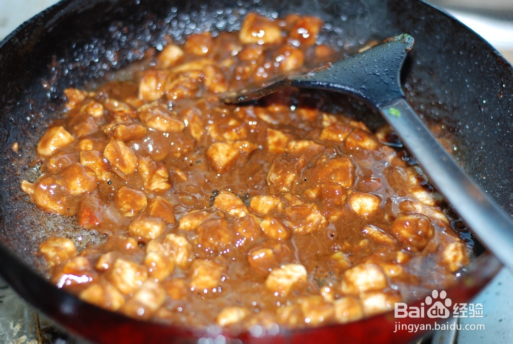 酱香浓郁下饭菜——酱爆鸡丁