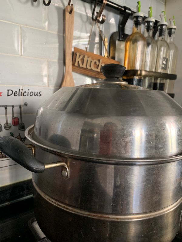 酸辣香浓槐花麦饭