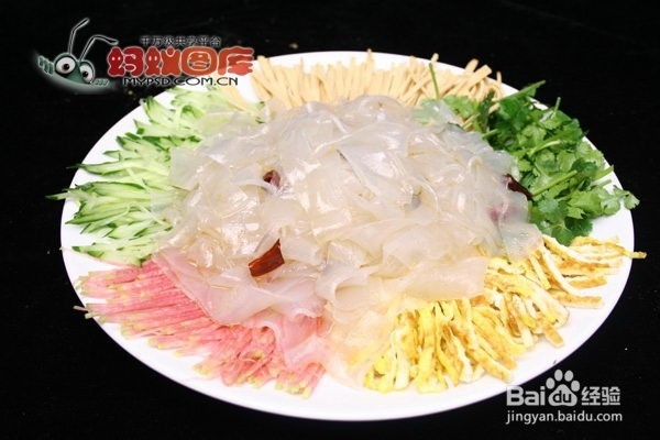 如何制作家庭凉皮儿