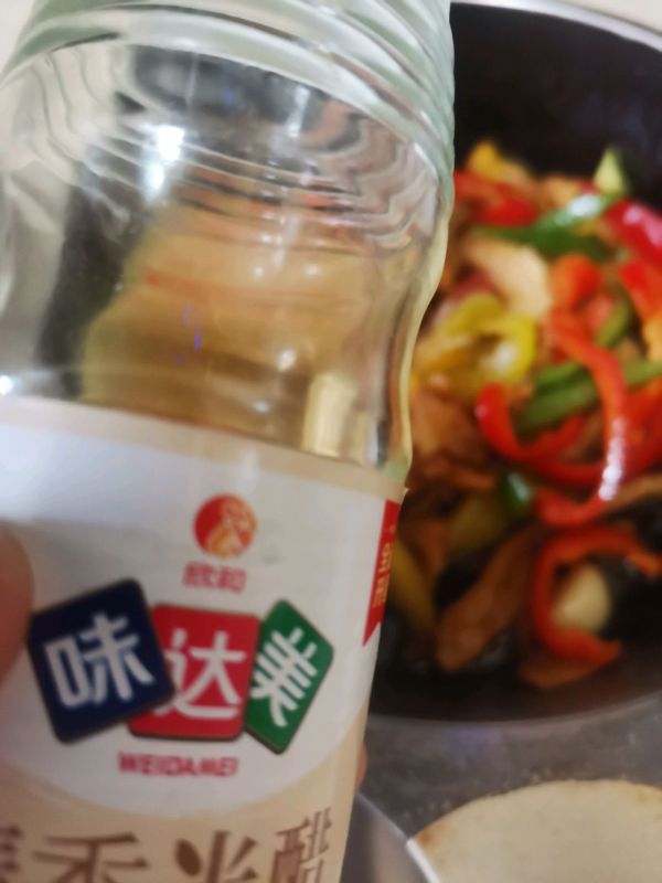 彩椒爆炒猪肚丝