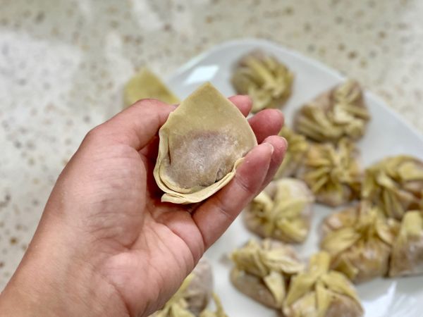 广东韭黄猪肉云吞