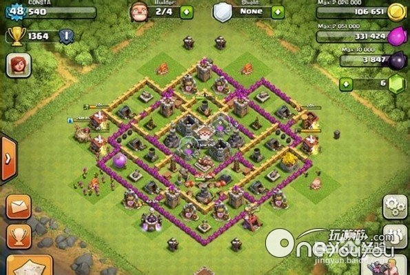 部落战争：[4]八本全部阵型一览图