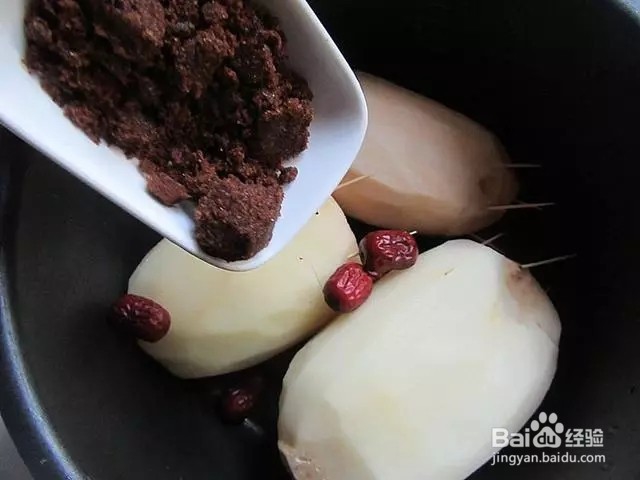香气浓郁,美味可口的桂花糯米藕