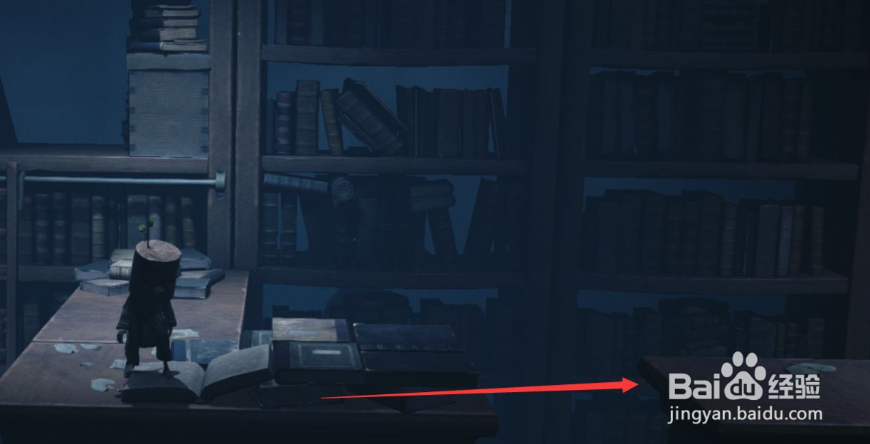 小小梦魇2图书馆怎么过