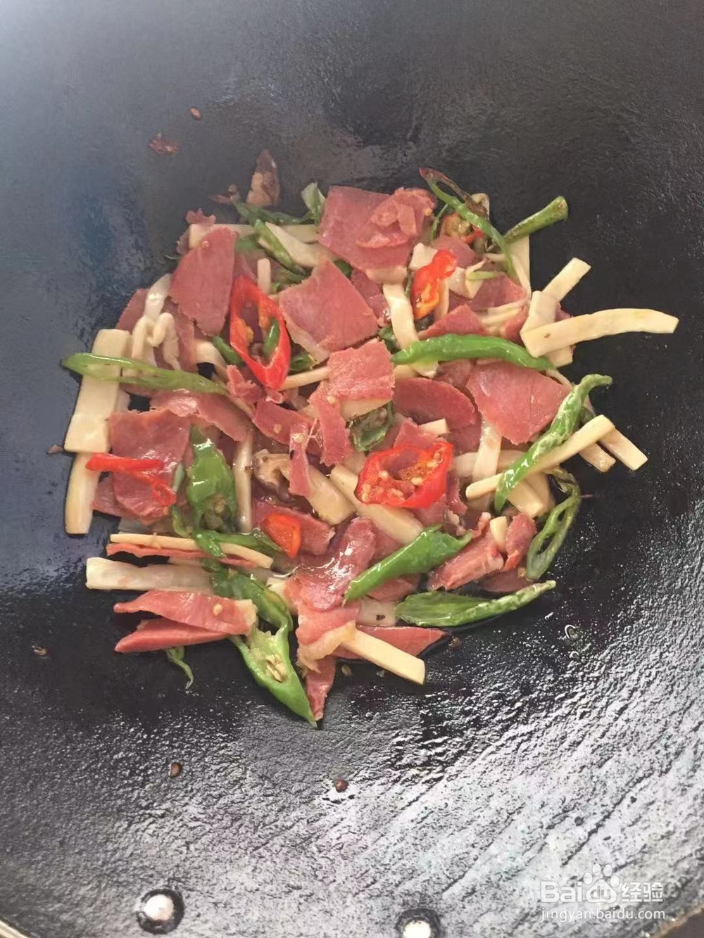 极味家常菜：火腿杏鲍菇