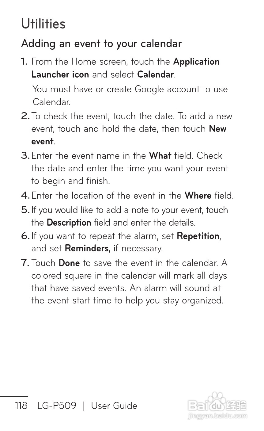 LG P509移动电话使用说明书:[12]