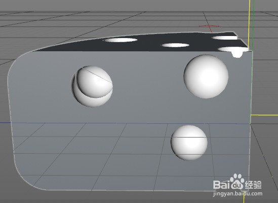 超简单的C4D奶酪制作