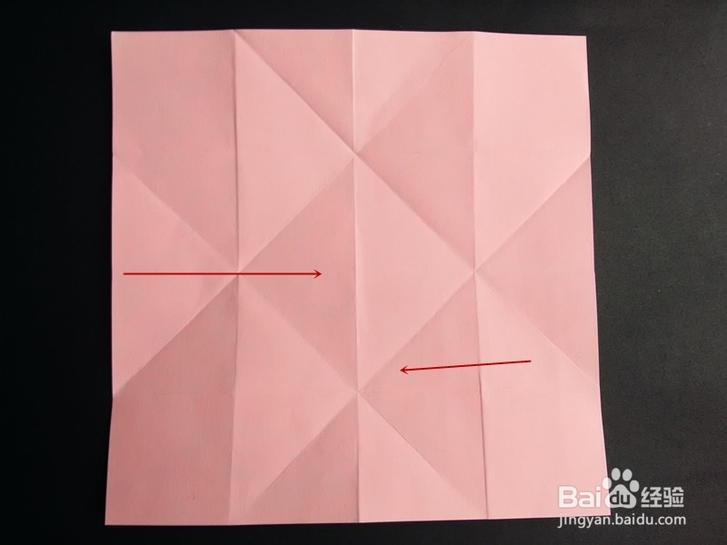 旋转信封的折法