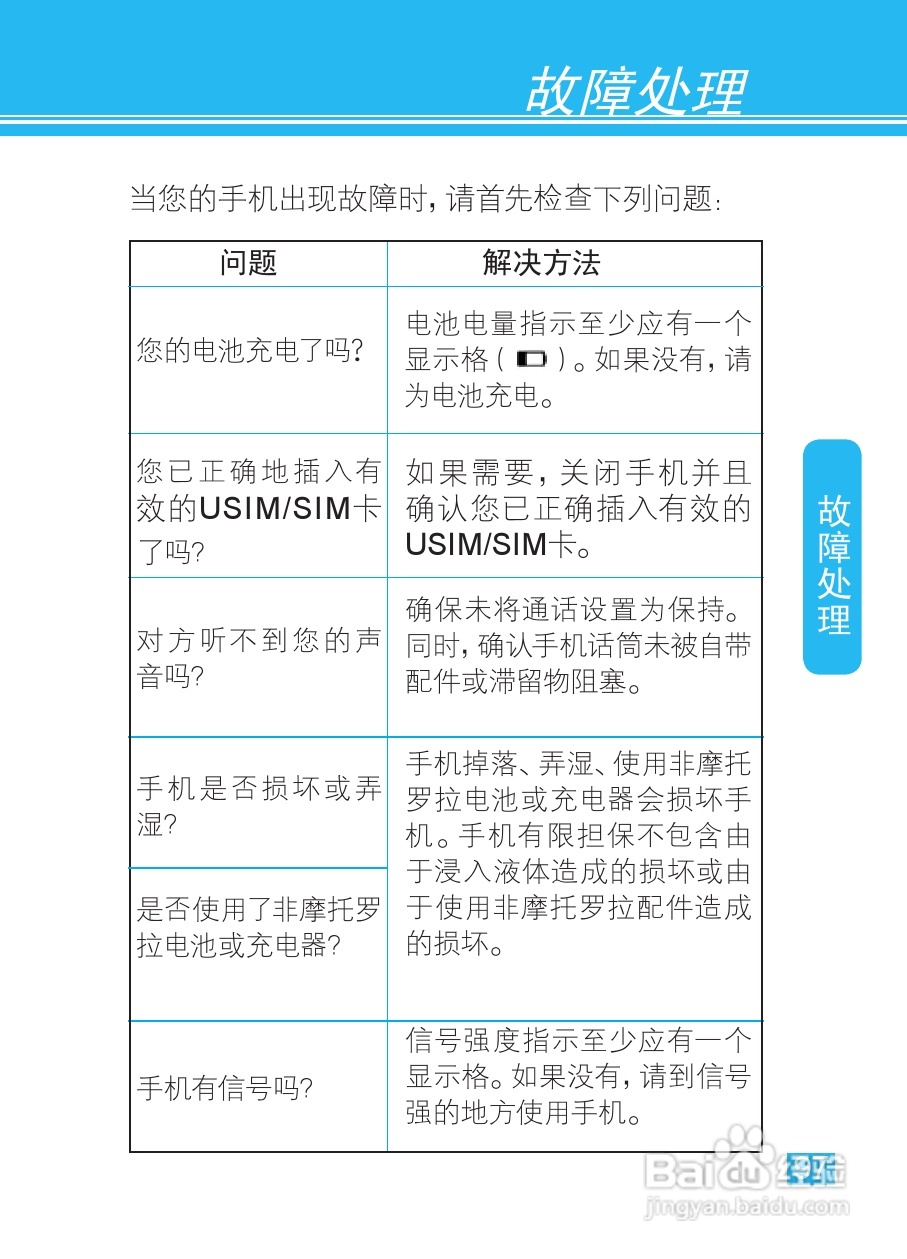 摩托罗拉XT685手机使用说明书:[11]