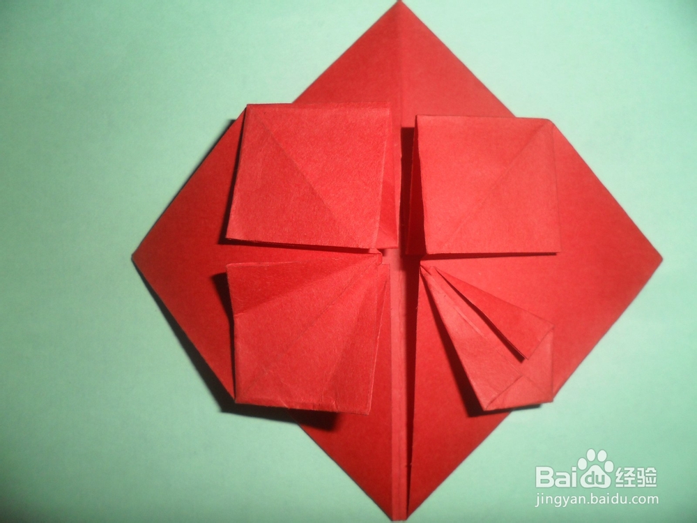 折纸——折枚心花送给你