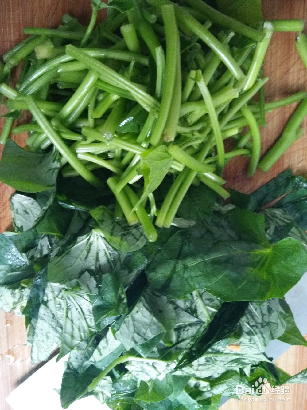 家常菜―清炒地瓜叶