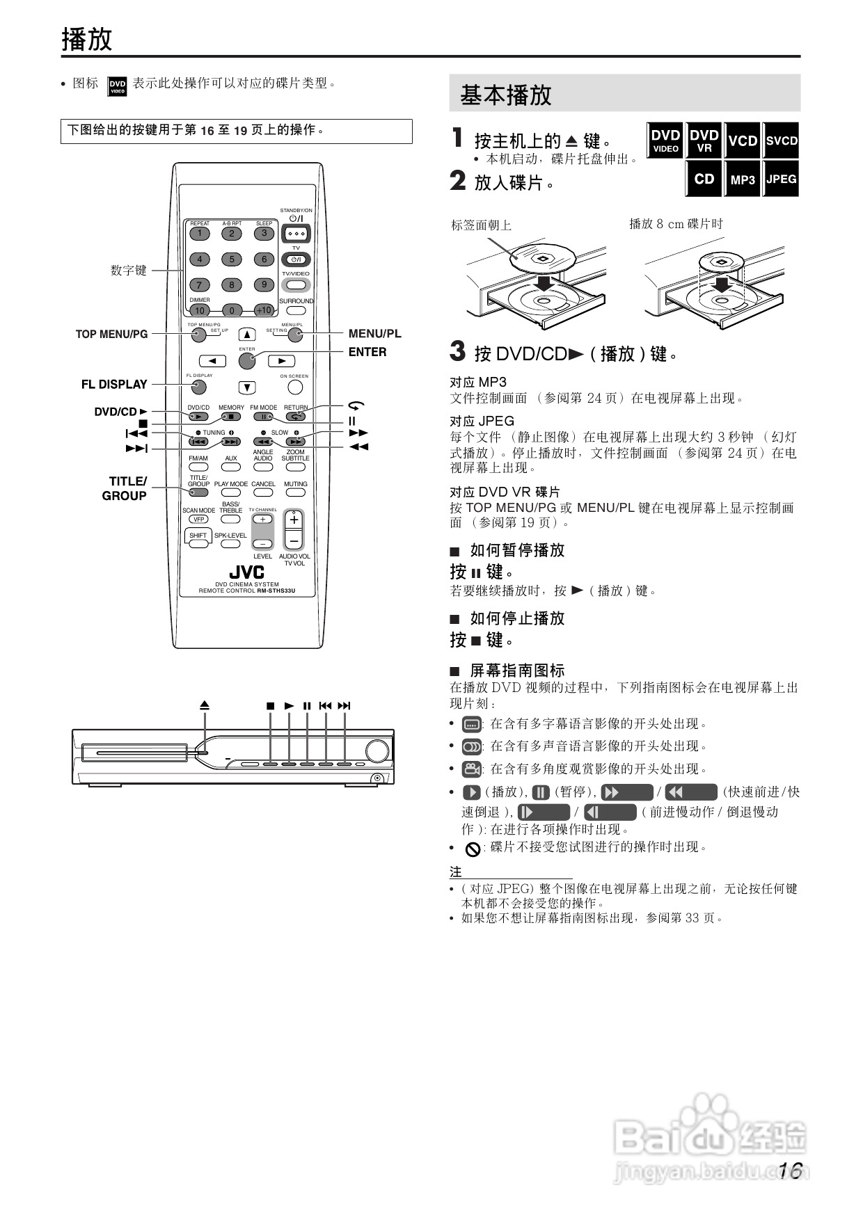胜利者DVD播发机TH-S33-11型使用说明书:[1]