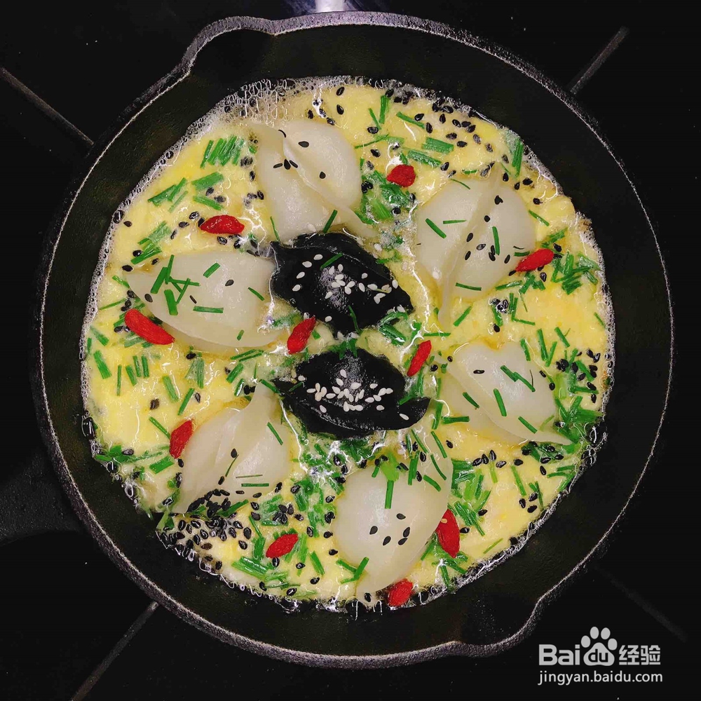 制作好看美味的抱蛋饺子