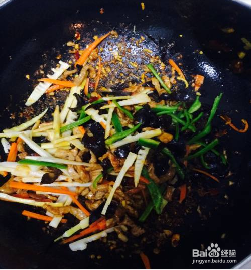 家常菜:鱼香肉丝