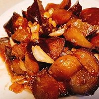 蒜香酱焖茄子制作