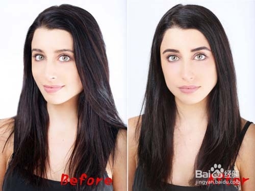 如何画圣诞开运眉