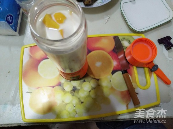 芒果奶昔的做法