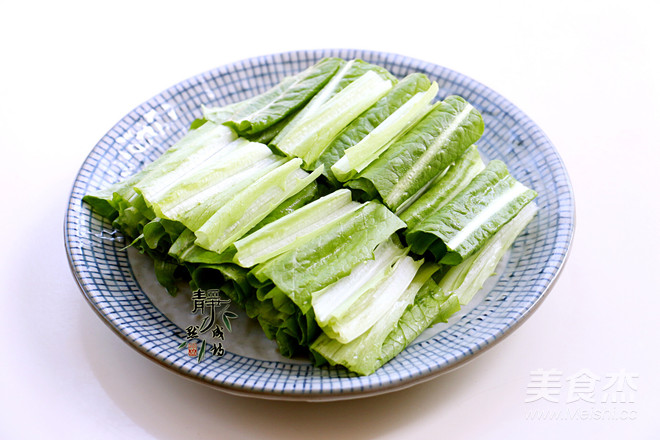 香醋麻酱汁油麦菜