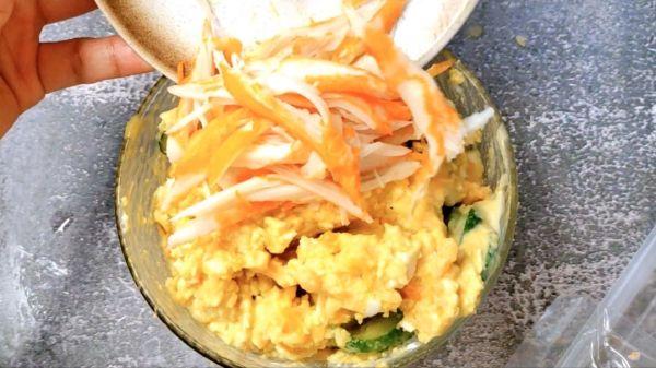 蟹柳土豆泥沙拉