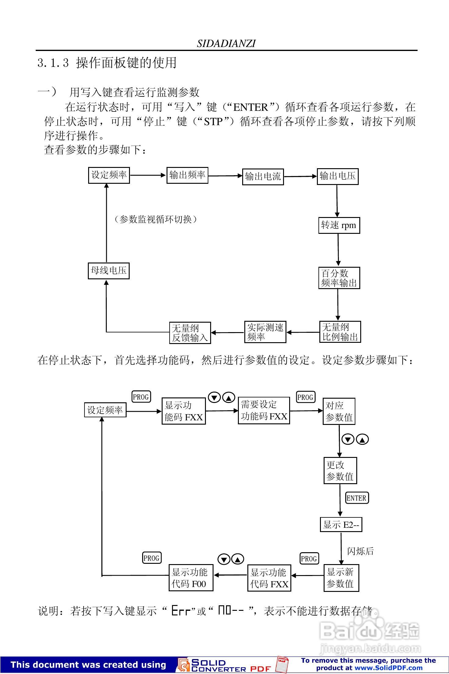 思达JPSD3000-G系列变频调速器用户说明书:[3]