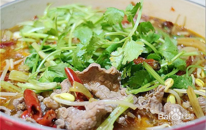 水煮牛肉的做法