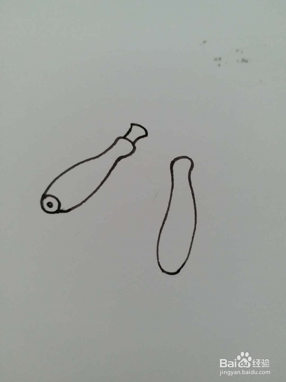 跳绳的简笔画法