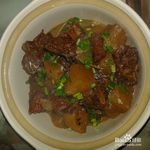 萝卜红烧排骨是如何制作的