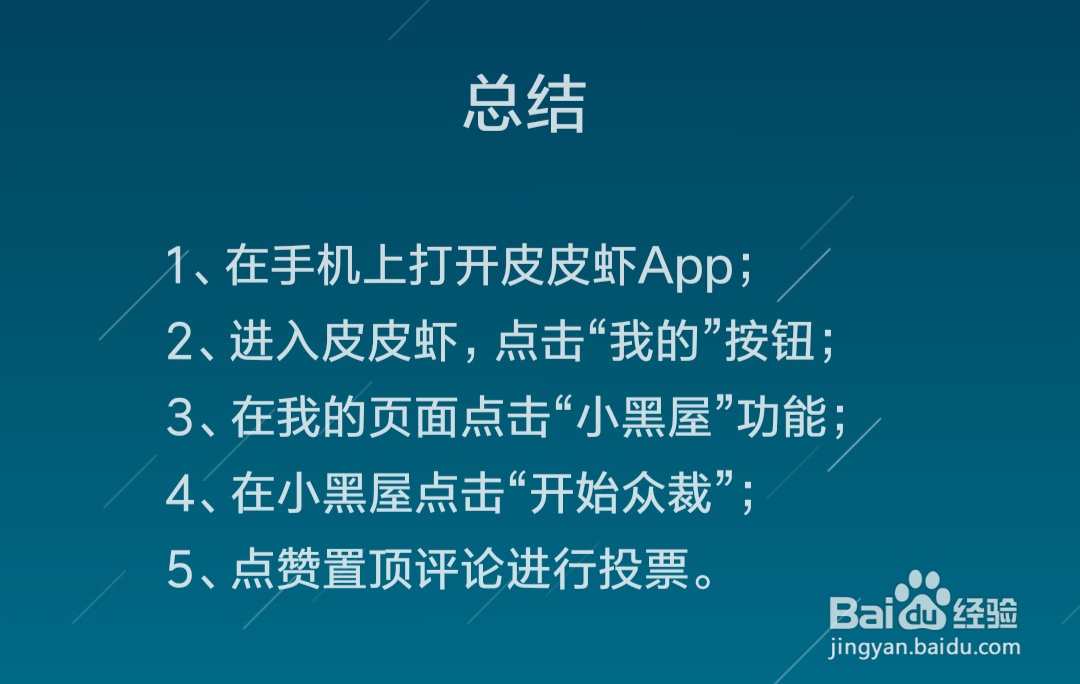 皮皮虾小黑屋在哪里，怎么进行众裁