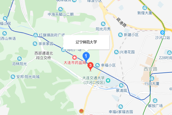 辽宁师范大学的位置在哪里