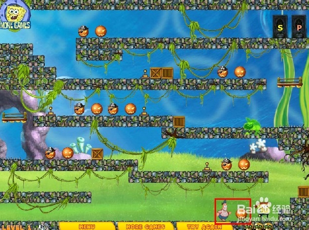 海绵宝宝闹鬼节游戏攻略