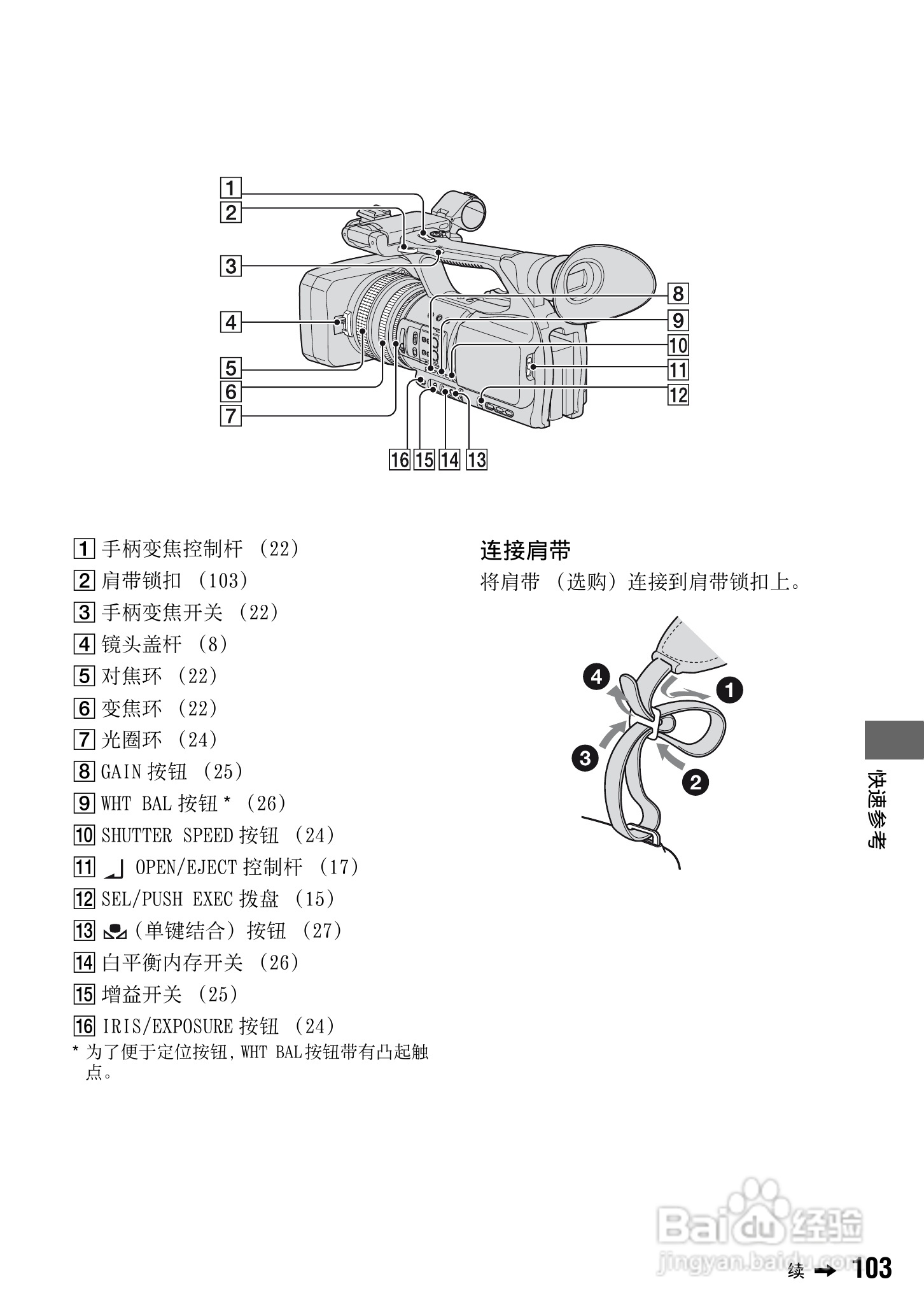 索尼DSR-PD198P数码摄像机使用说明书:[11]