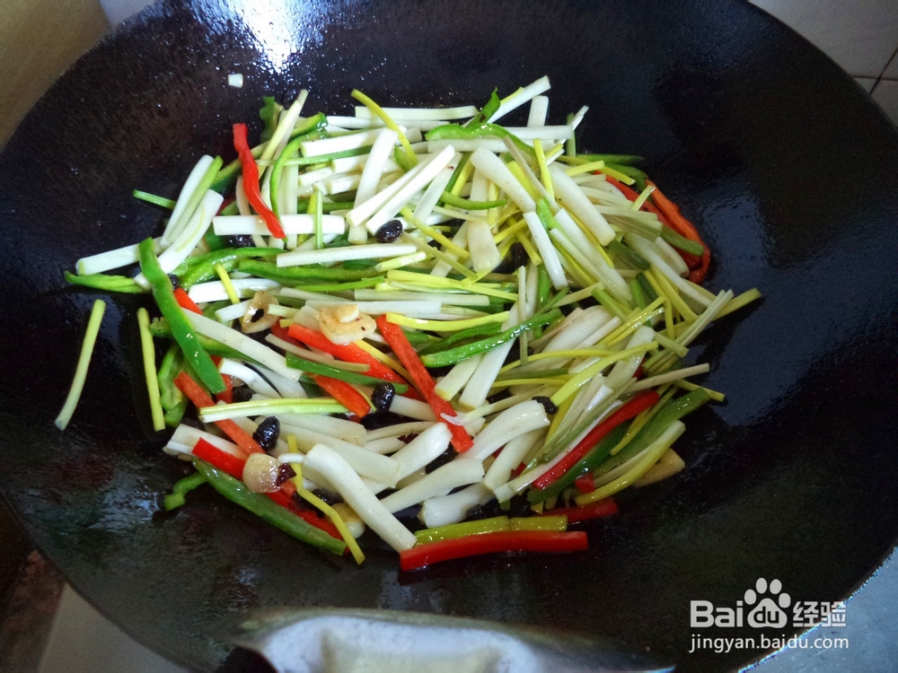 荞头炒腊肉怎么做