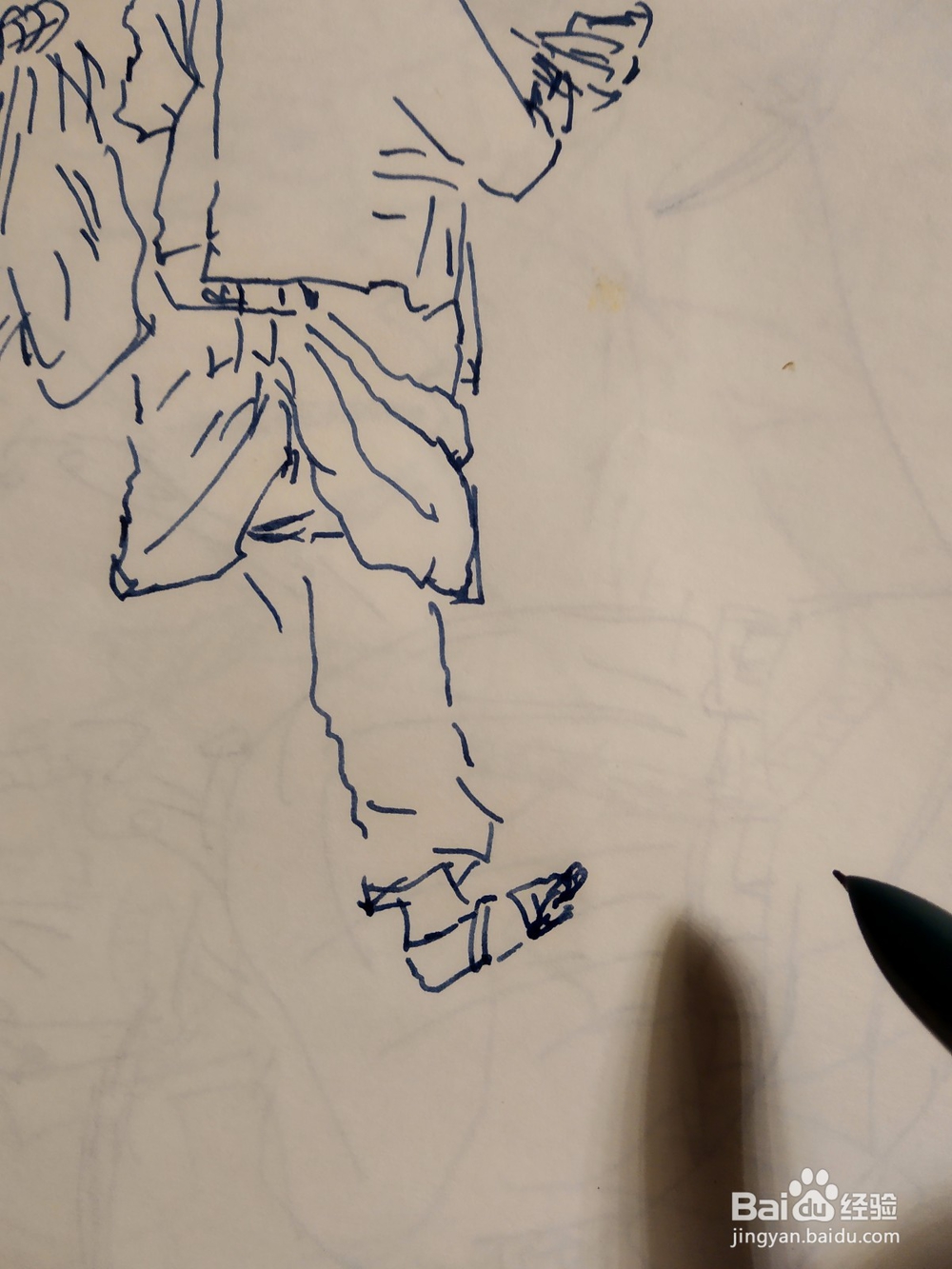 市井人物的白描方法