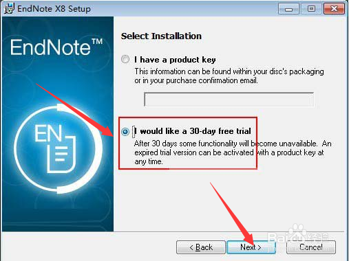 endnote x8中文版安装步骤介绍
