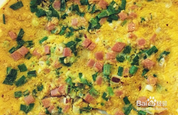 教你简单制作低脂燕麦鸡蛋饼