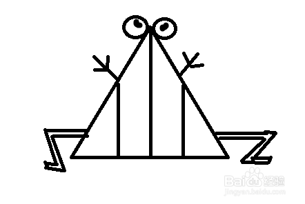 简笔画-青蛙的简笔画如何画