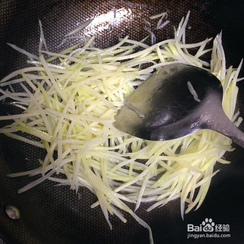 素炒土豆丝的家常做法