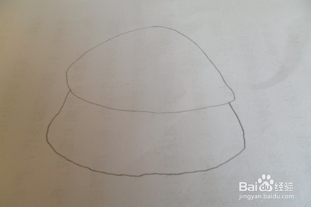 蘑菇小房子的画法