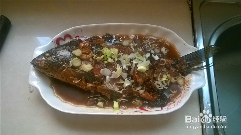 豆瓣烧鱼的做法