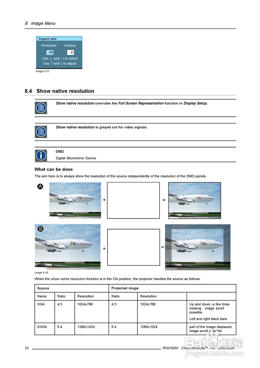 Barco巴可 Cine VERSUM 110投影机说明书:[8]