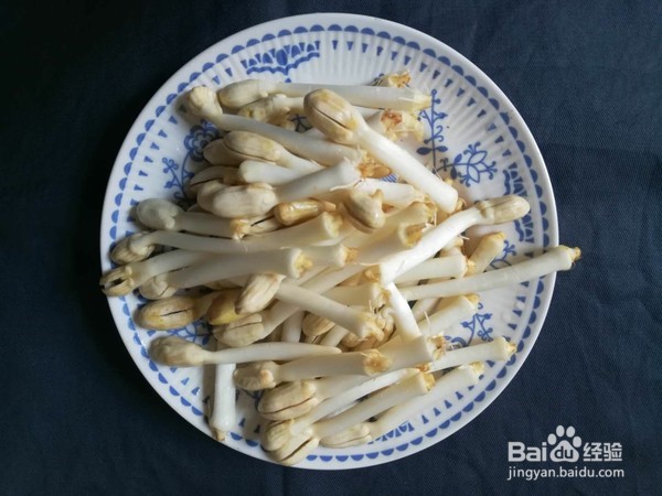 肉丝炒花生豆芽的做法