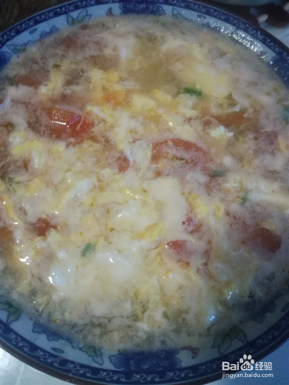 西红柿蛋汤做法