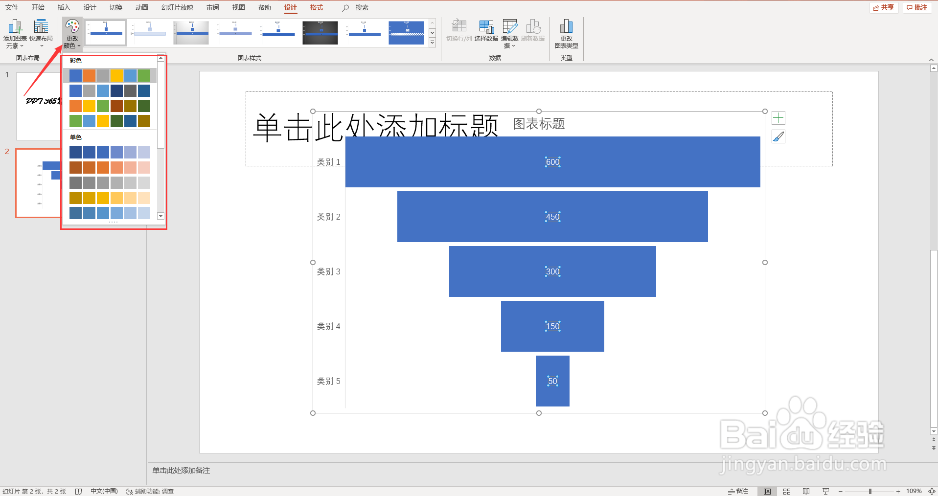 PPT 365怎么绘制漏斗图?
