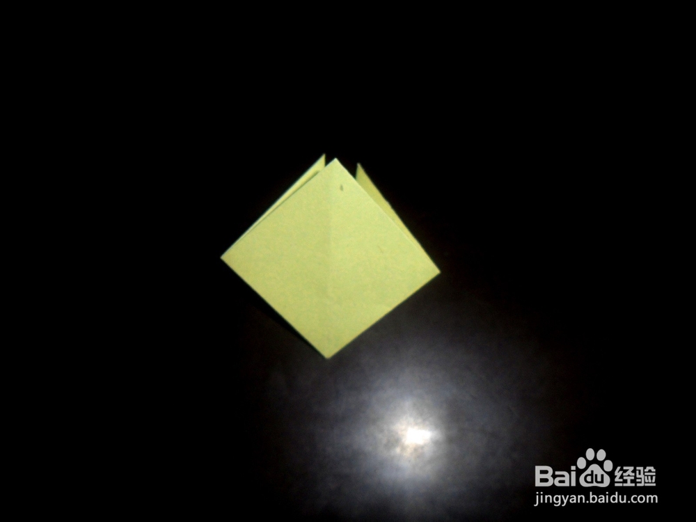 如何折叠双正方形