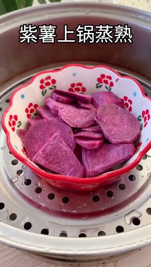 如何制作Q弹的紫薯果冻?