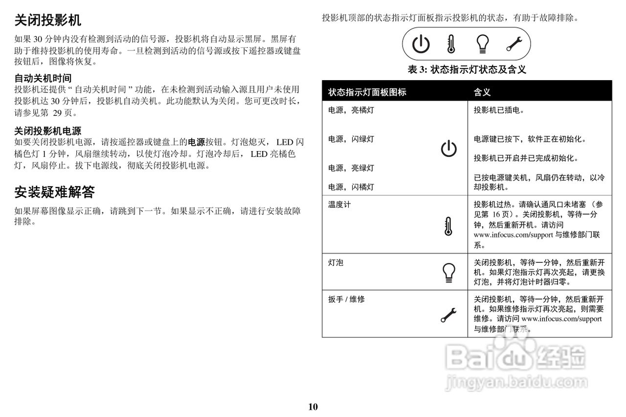 富可视IN1112投影机使用说明书:[2]
