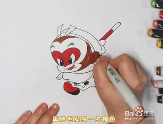 孙悟空简笔画怎么画