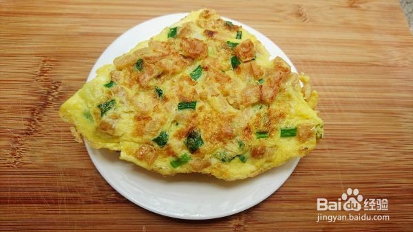 配粥小菜 萝卜干煎蛋