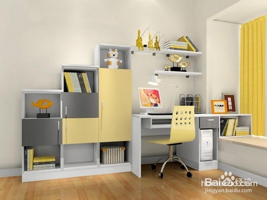 儿童书柜设计有哪些讲究