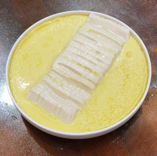 肉末鸡蛋蒸豆腐